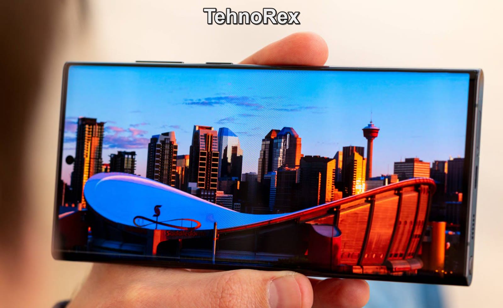 Снимок города на Galaxy S22 Ultra