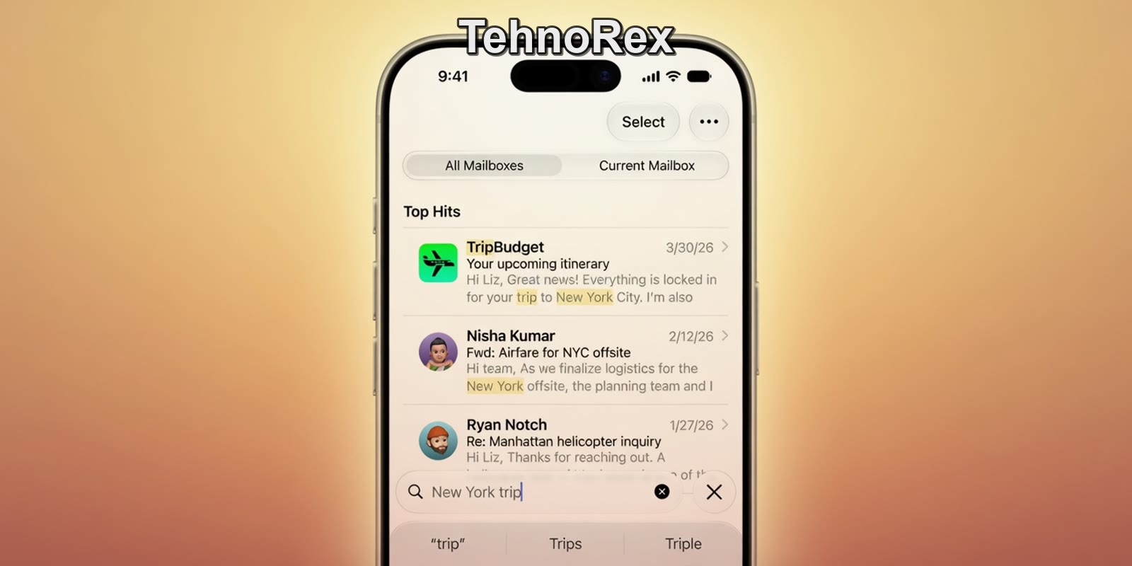Экран iPhone в процессе переноса данных