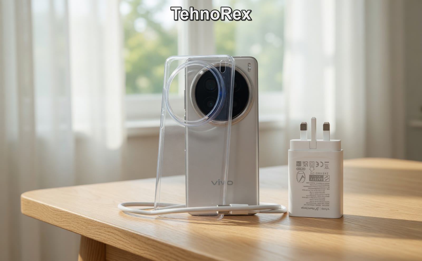 Комплект поставки vivo X200 Pro с адаптером на 90 Вт