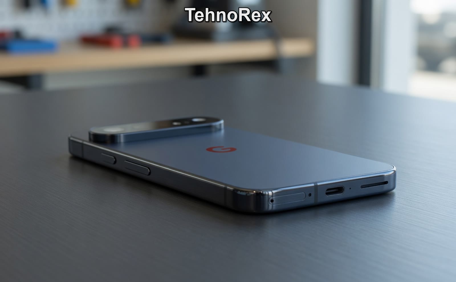 Google Pixel 9 Pro, нижний торец
