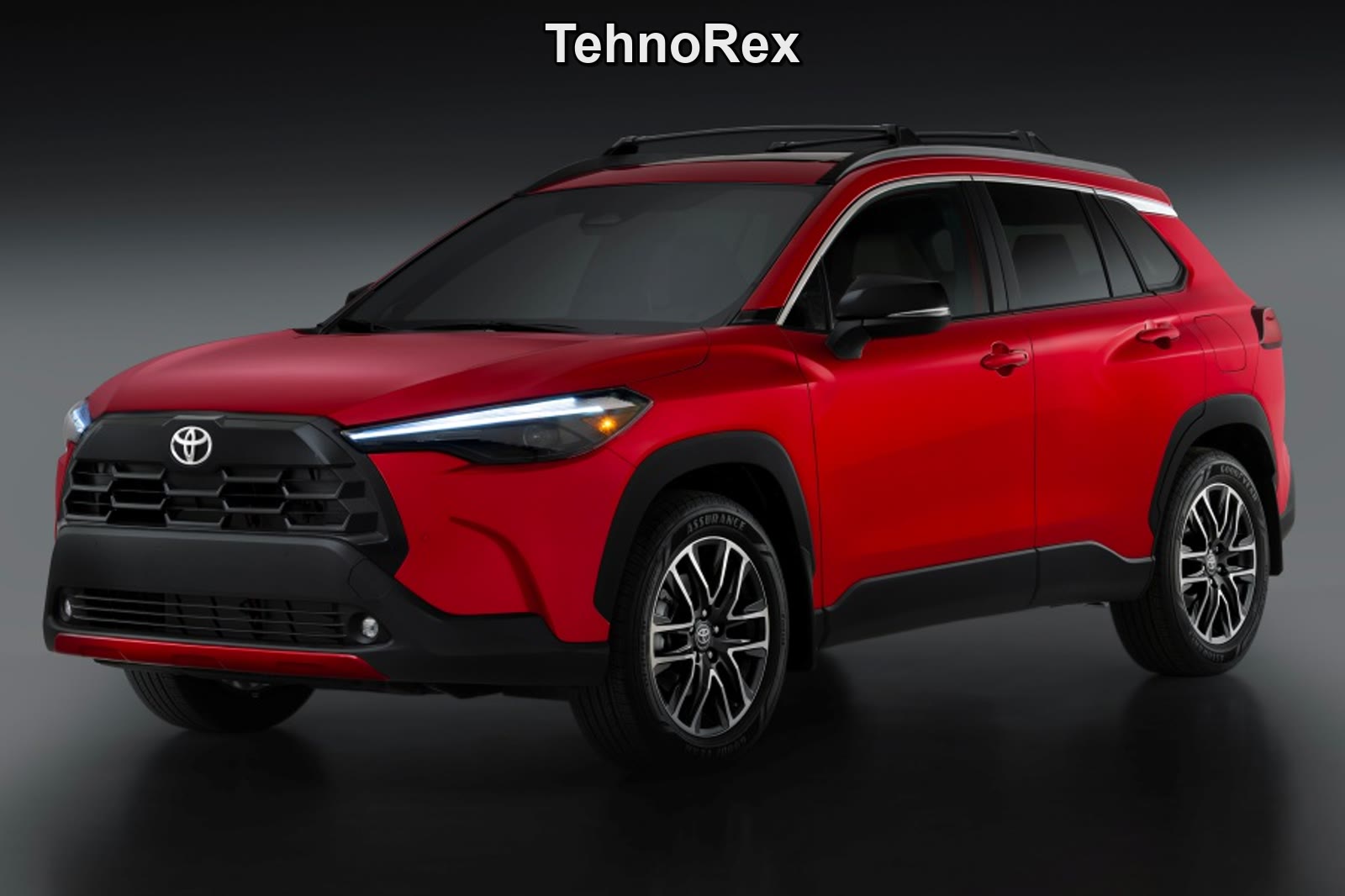 Toyota Corolla Cross 2027, красный