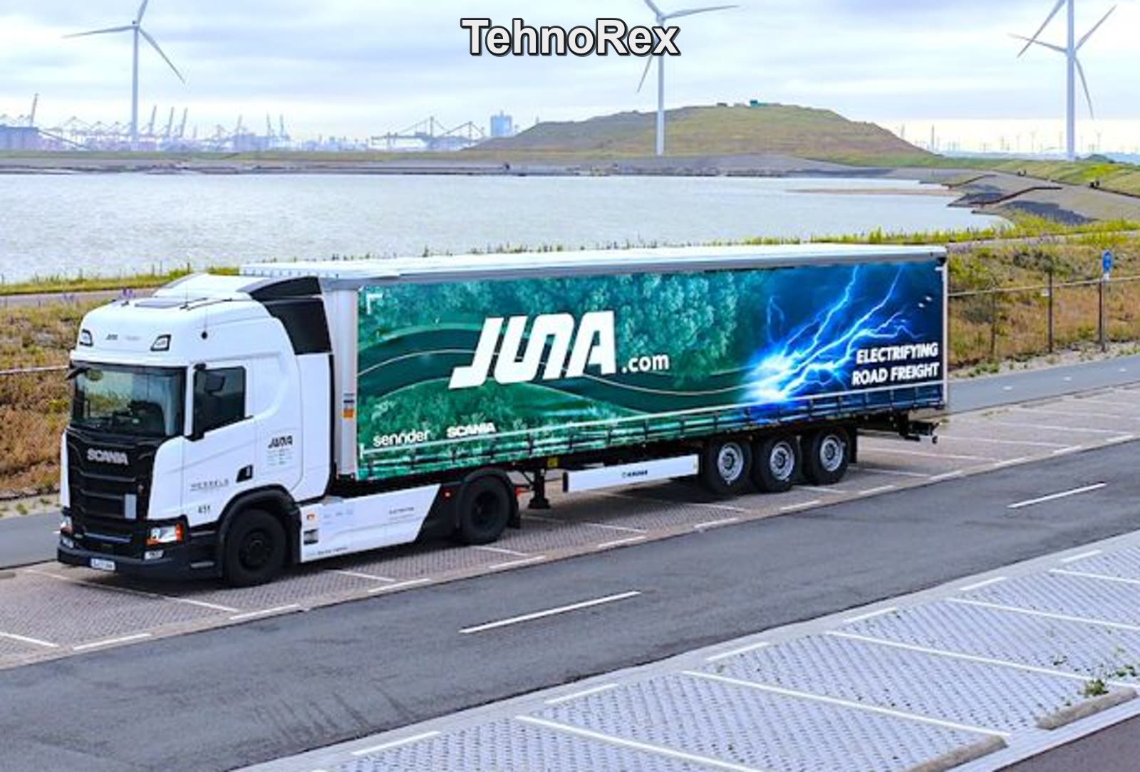 Автопоезд JUNA на базе Scania