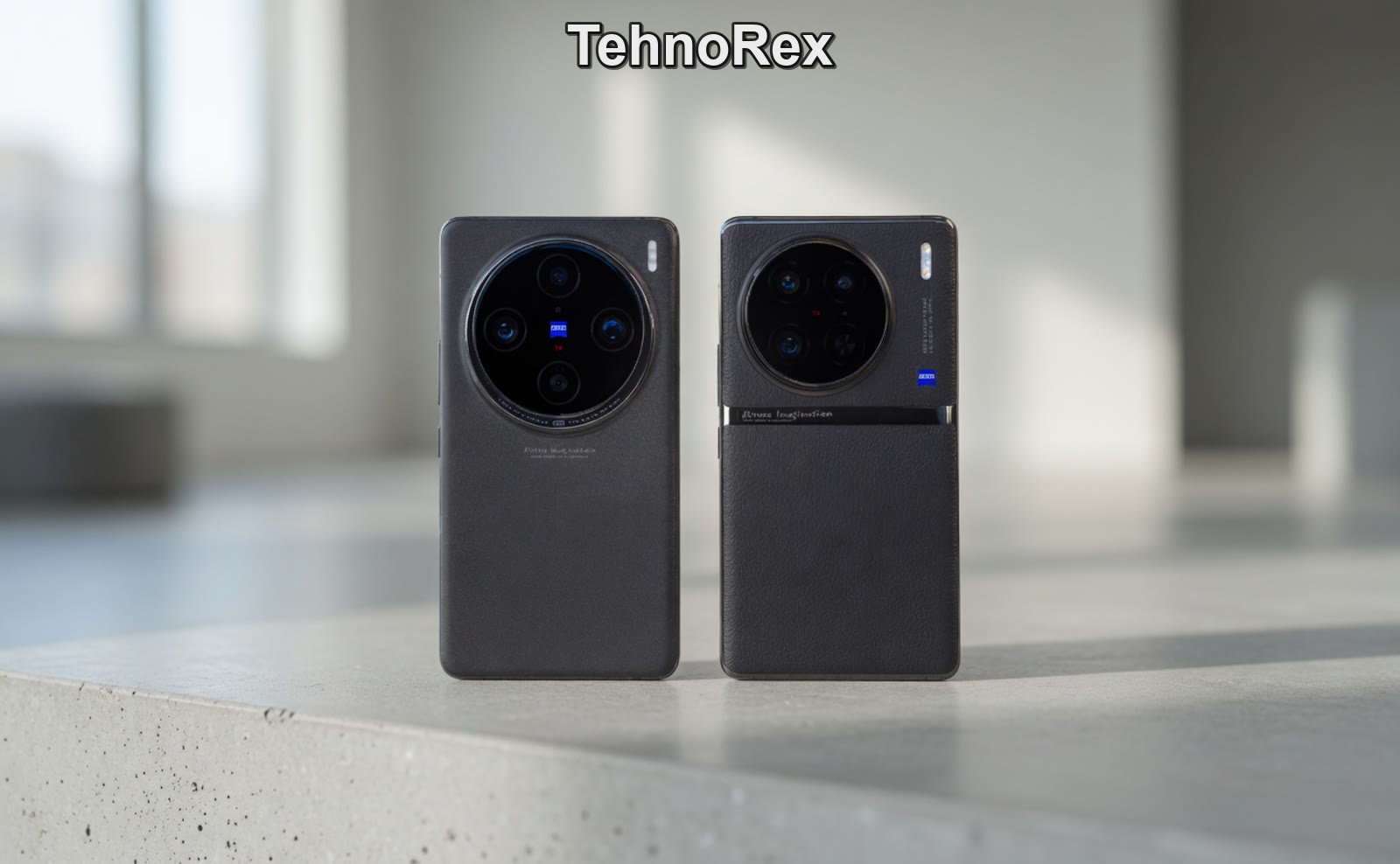 vivo X100 Pro в двух цветах корпуса