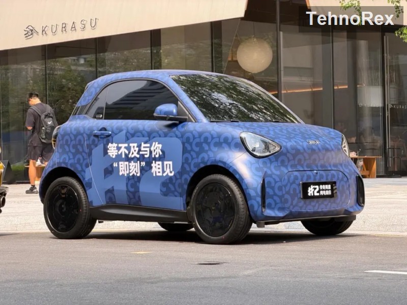 Smart #2: компактный электрокар, который разворачивается на месте