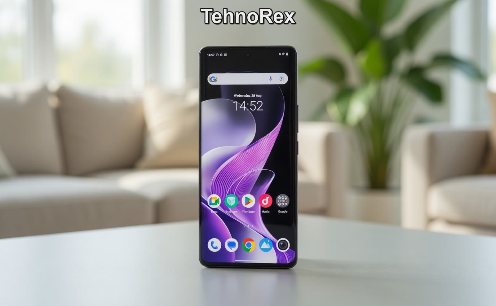 vivo V40 с включённым экраном