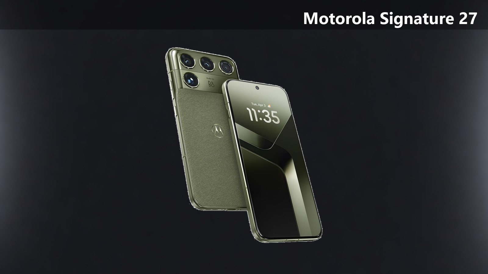 Motorola Signature 27 станет первым не-Pixel смартфоном на GrapheneOS