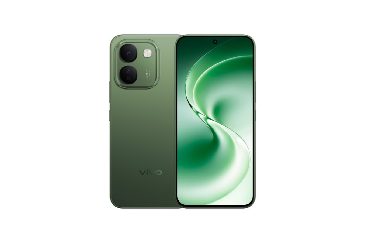 vivo V80 в зелёном цвете