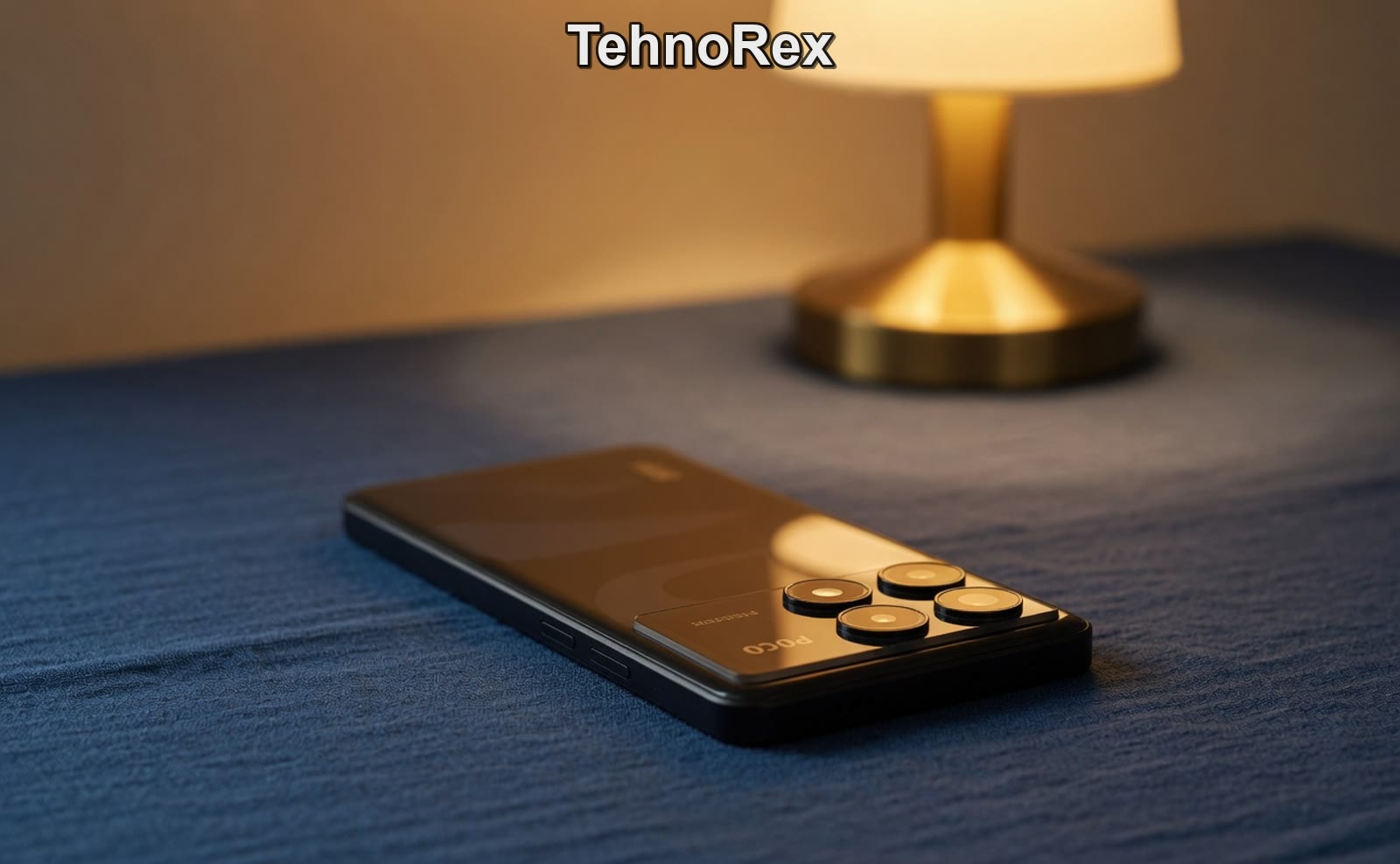 Poco X6 Pro, вид сбоку