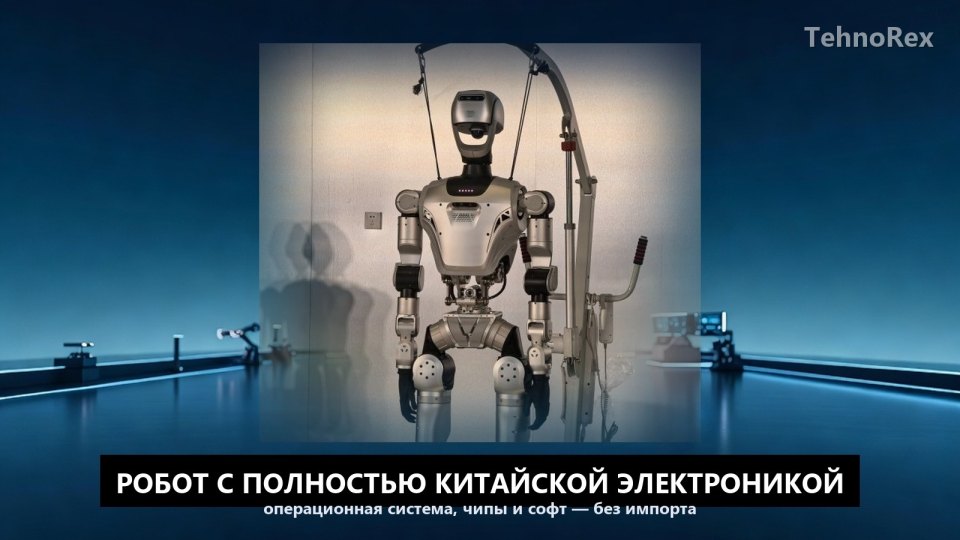 Китай показал робота с полностью своей электроникой: что именно локализовали