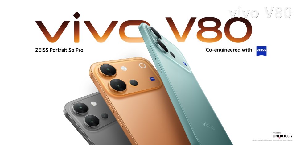 vivo V80 в Индии 6 октября: 7200 мА·ч, перископ 50 Мп, OriginOS 7