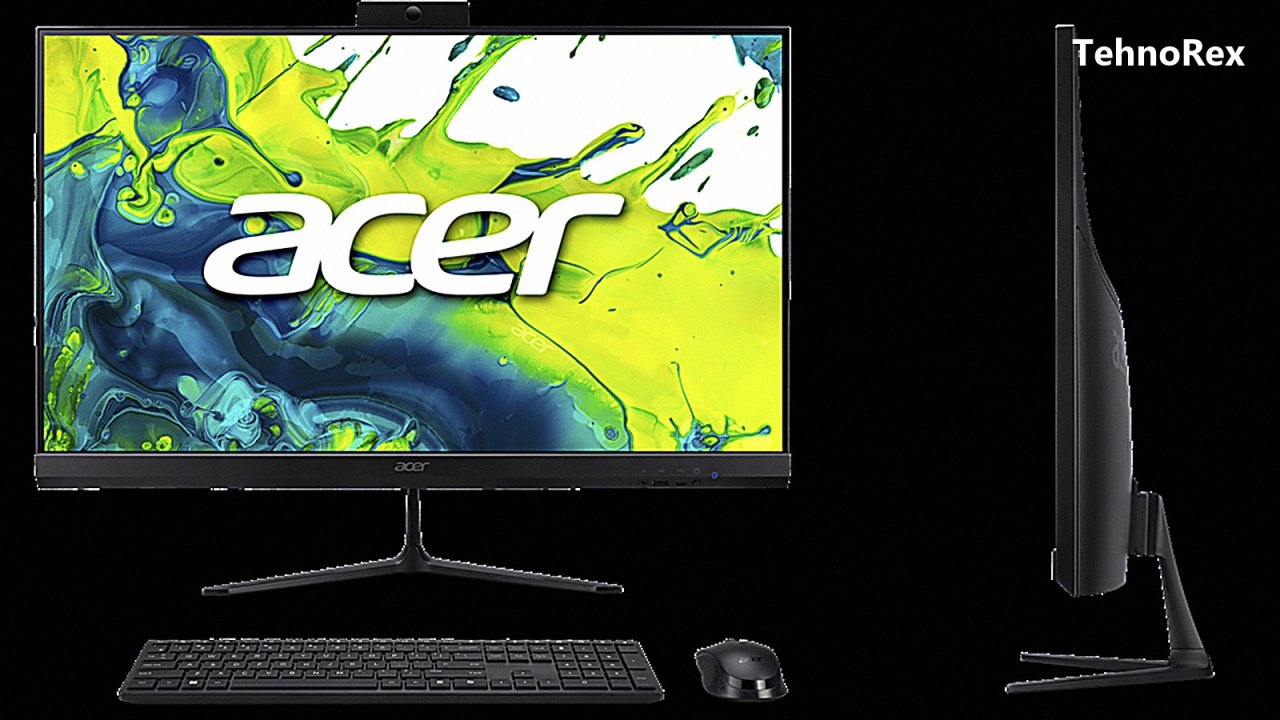 Acer показала моноблоки с экраном до 144 Гц и поддержкой пера