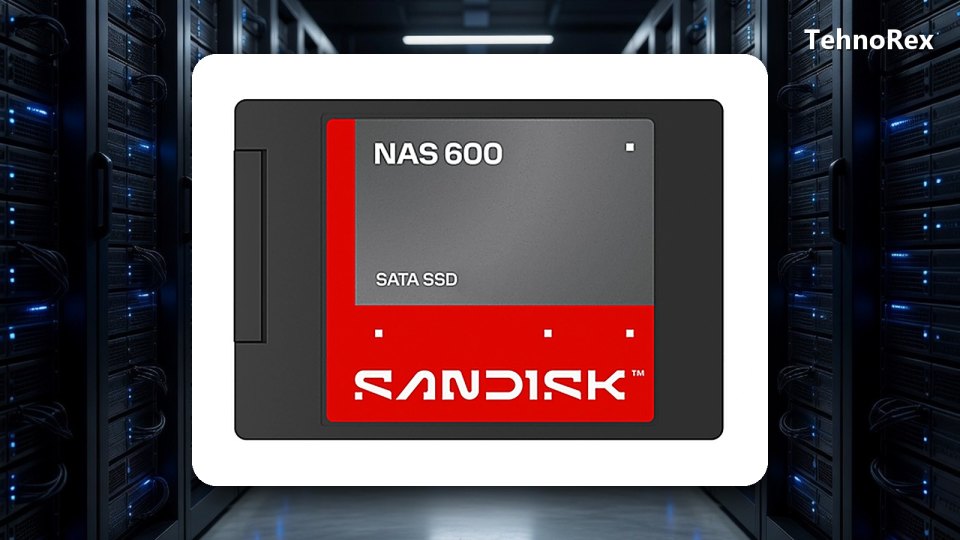 SanDisk выпустила SSD для NAS: до 14,9 ГБ/с и ресурс записи 14 ПБ