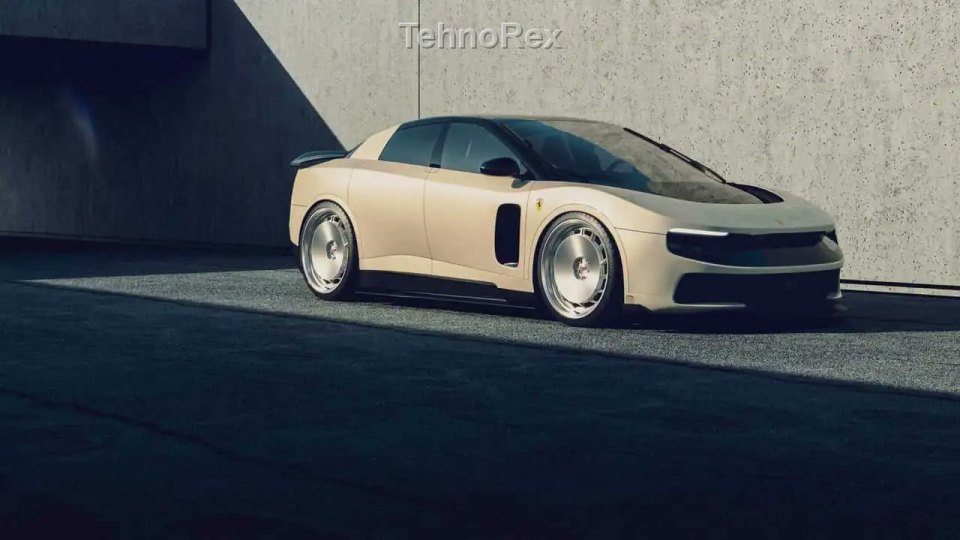 Ferrari Luce получила тюнинг от Vossen: колёса, заниженная подвеска и антикрыло