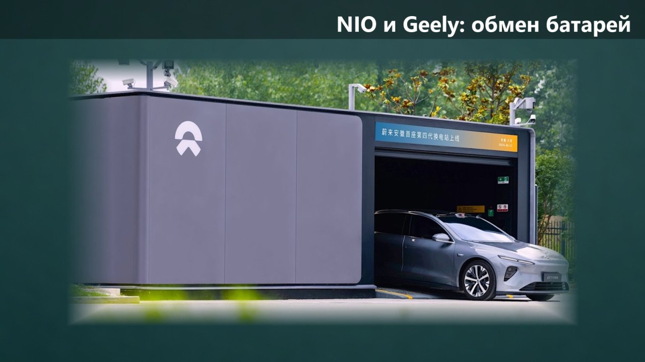 NIO продала Geely 30% бизнеса по замене батарей: сделка дороже $2 млрд