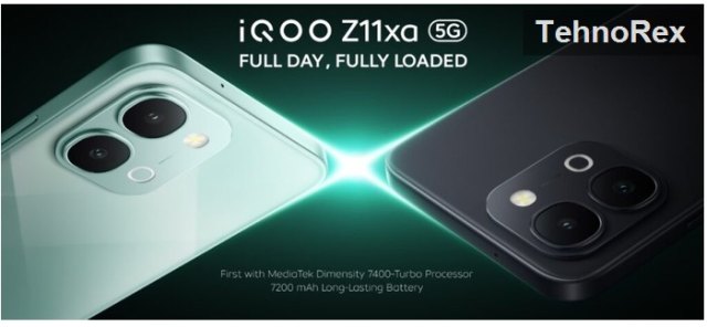 iQOO Z11xa 5G: доступный смартфон с батареей 7 200 мА·ч и Dimensity 7400-Turbo