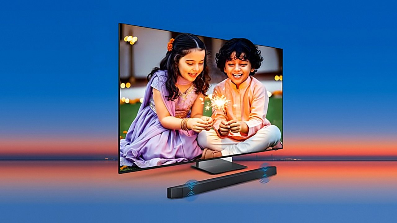 Samsung Vision AI TV: второй экран в подарок до ₹1,59 лакха