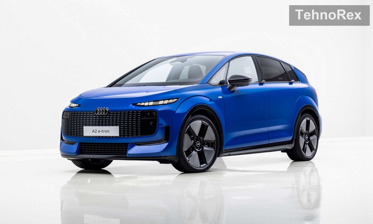 Audi A2 e-tron возвращается: компактный электрокар на 646 км и четырёх моторах