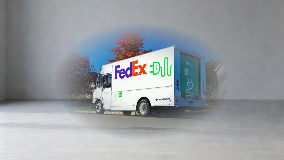 FedEx заказала 2 000 электрических грузовиков Harbinger на 300 млн долларов