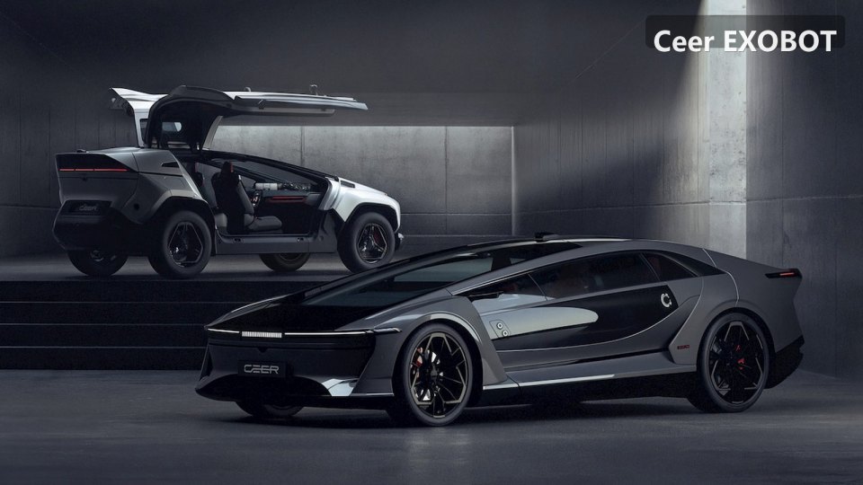 Ceer EXOBOT: 850 л.с., 2,6 с и первые электромобили Саудовской Аравии