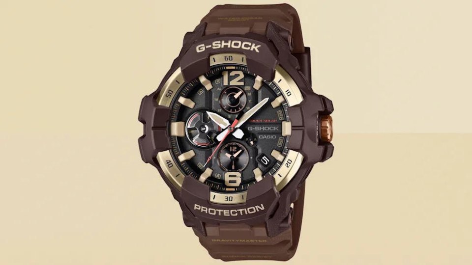 Casio Horizon Gold: три Master of G с золотым безелем