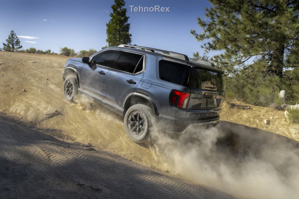 Honda Passport TrailSport 2027: клиренс вырос на 35 мм, переработано 70% подвески