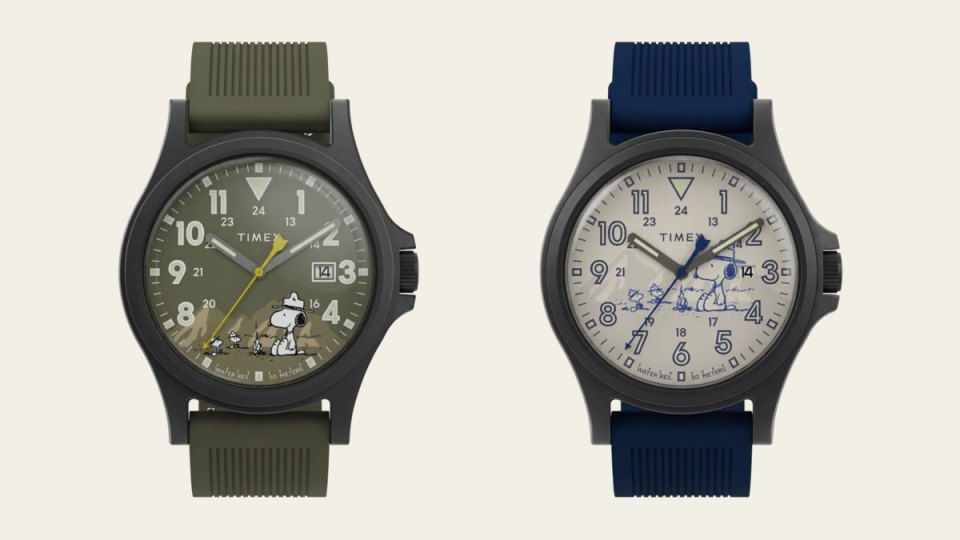 Timex выпустила часы Expedition Acadia со Снупи за $119