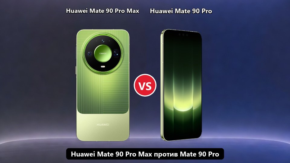 Huawei Mate 90 Pro Max против Mate 90 Pro: сравнение флагманов