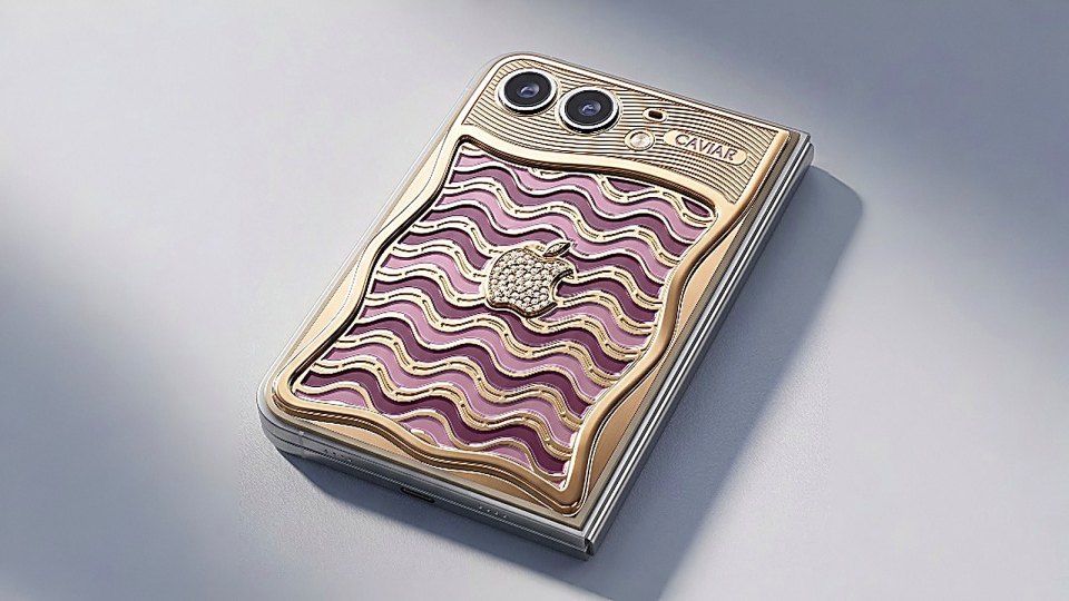 Caviar продаёт iPhone Duo за $90 000 — с золотом и бриллиантами