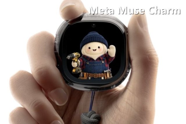 Meta Muse Charm: карманный ИИ без очков, OLED 2″, 5G, до конца года
