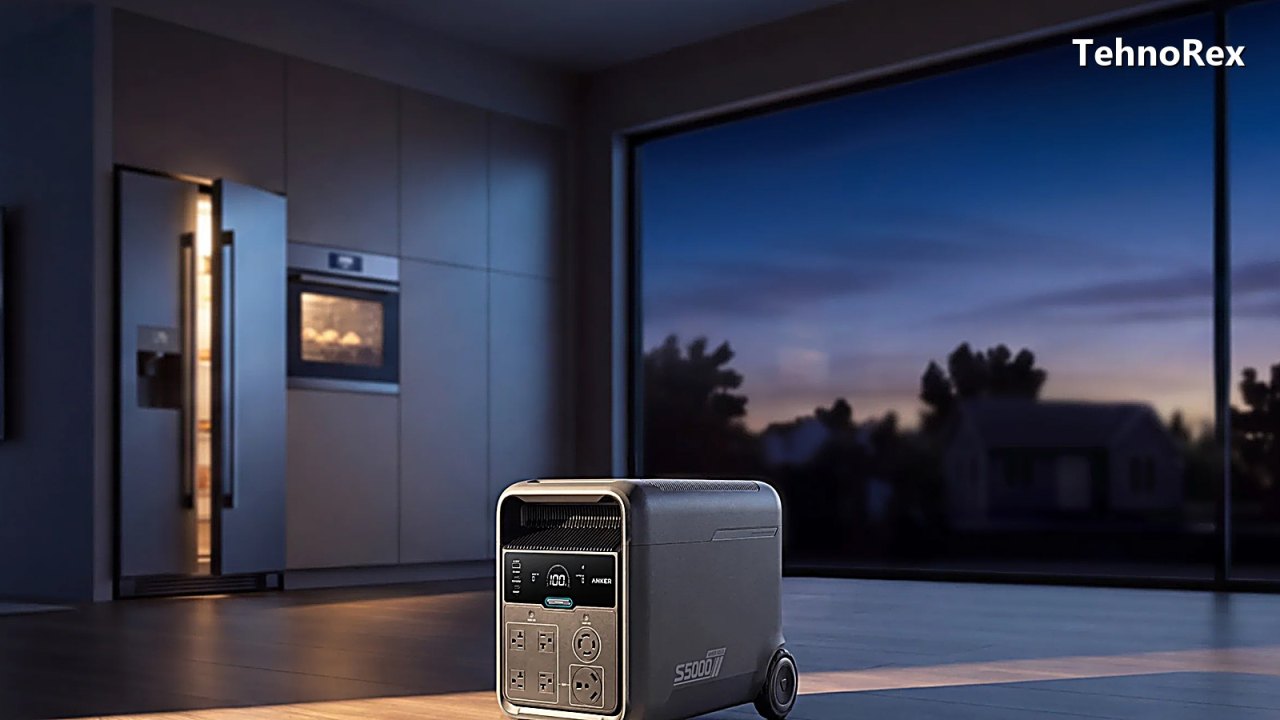 Anker выпустила зарядную станцию SOLIX S5000 на 5 кВт·ч с запасом на два дня