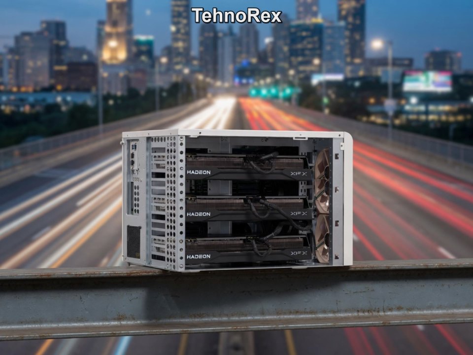 Tinybox AI: рабочая станция, где четыре RX 9070 XT стоят вдвое дешевле одной RTX 5090