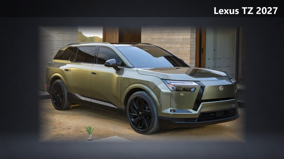 Lexus TZ 2027: трёхрядный электрокроссовер от 64 050 долларов и до 315 миль пробега