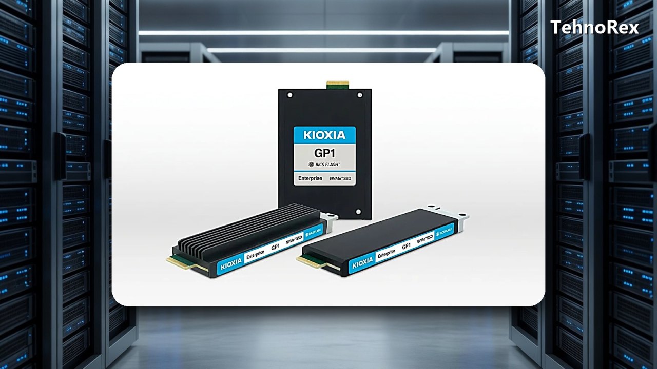 Kioxia показала SSD для ИИ-стоек: более 20 млн операций чтения в секунду