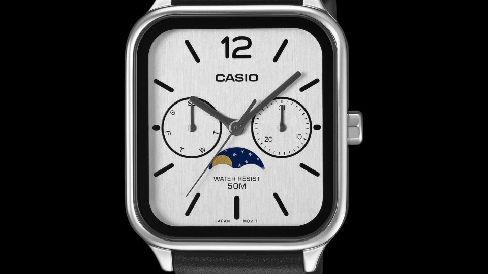 Casio MTP-M305LC-7AV вышли в США: классические часы с фазами Луны за $135