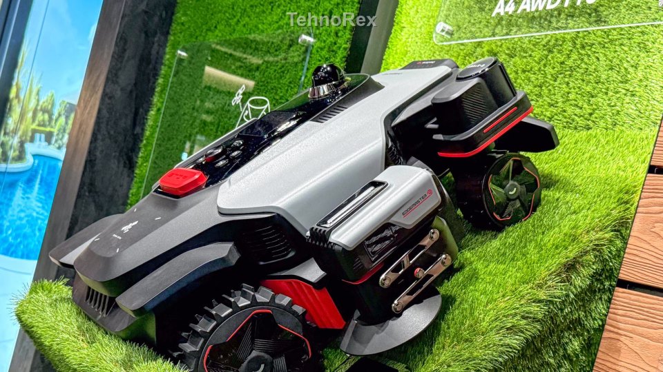 Dreame показала газонокосилки A4 AWD Pro с выдвижным ножом и лидаром