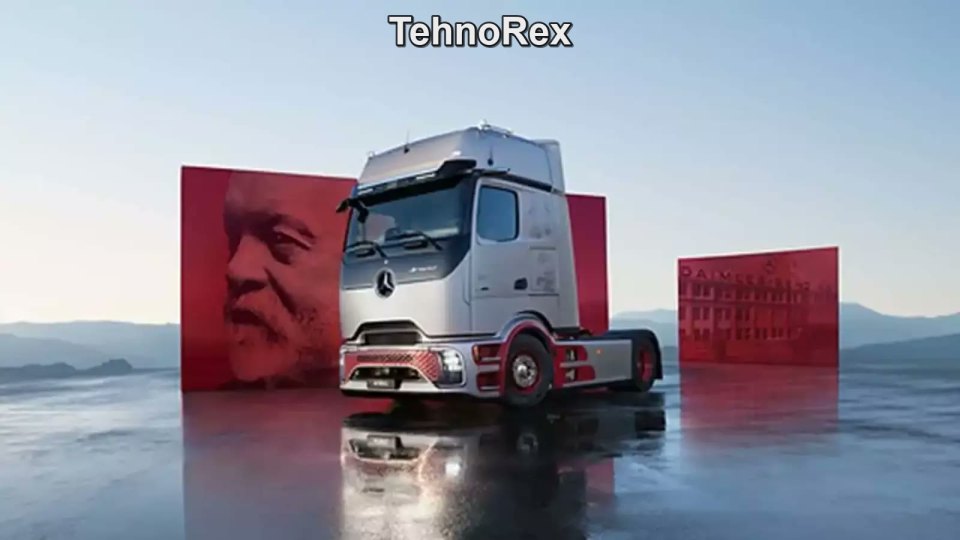 Mercedes-Benz выпустила юбилейные Actros L и eActros 600 к 130-летию грузовика