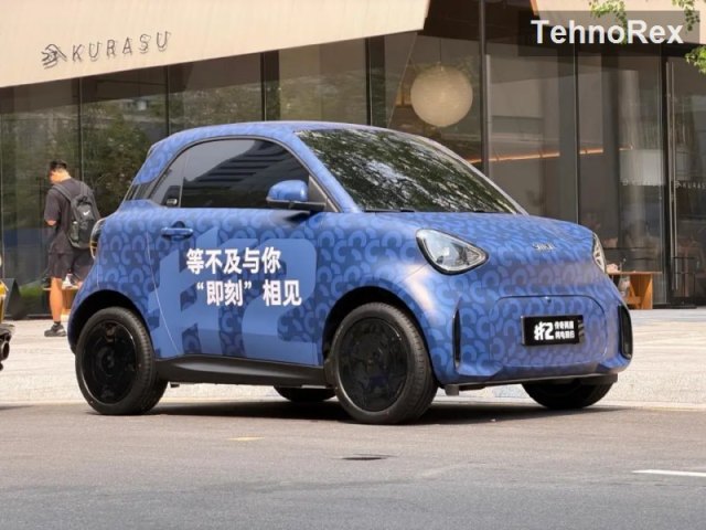 Smart #2: компактный электрокар, который разворачивается на месте