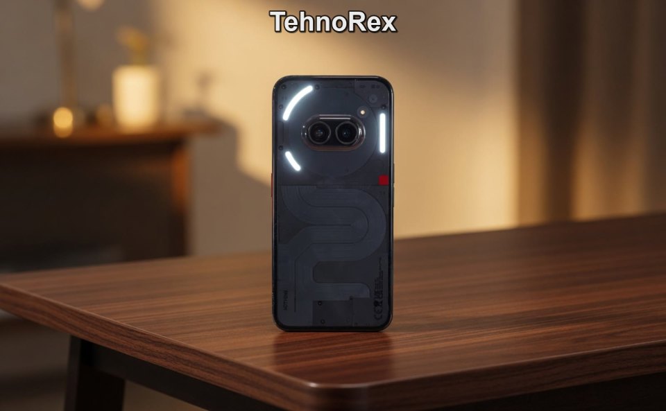 Nothing Phone (2a): месяц с прозрачной спинкой и светящимися глифами