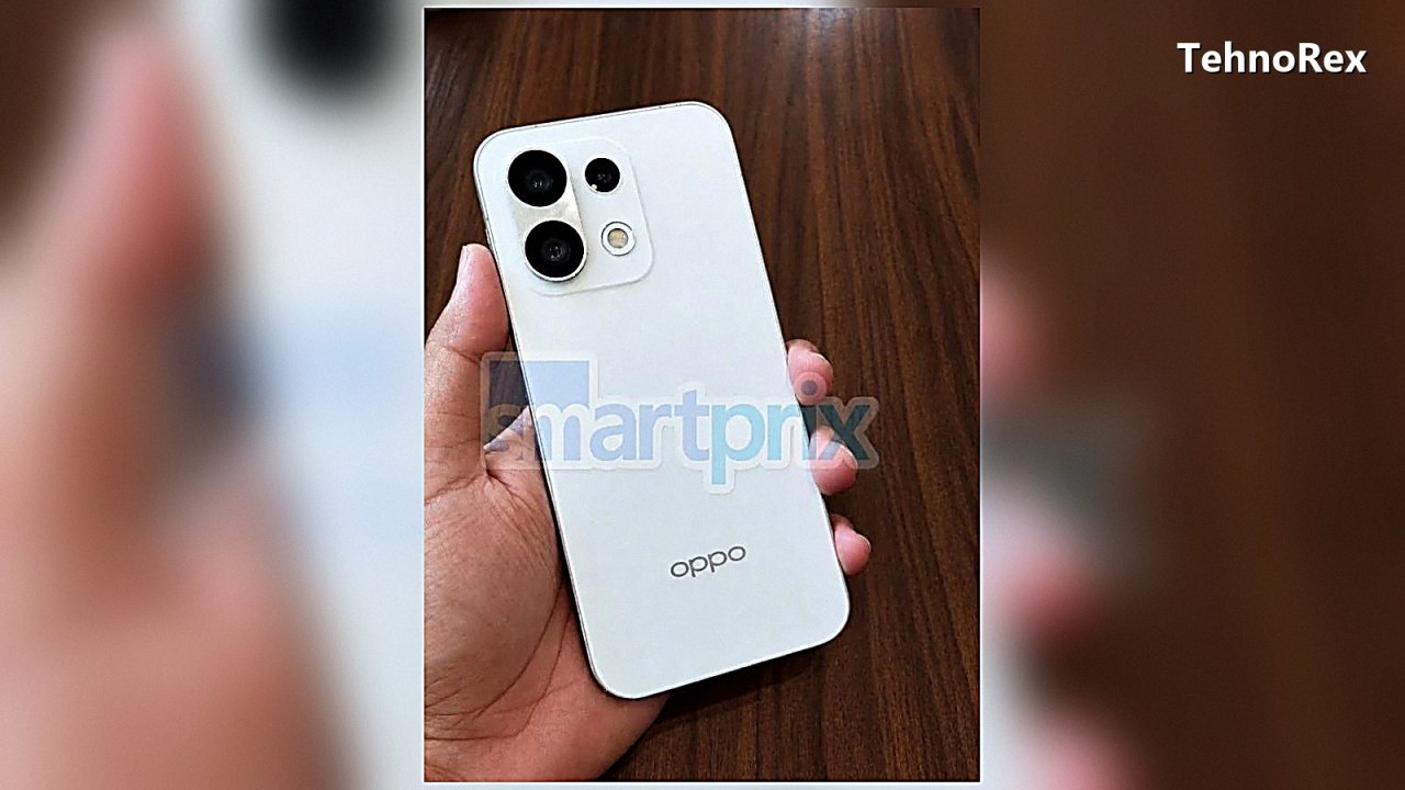 Oppo Reno 17 показали на живом фото: камера 200 Мп и внешний объектив