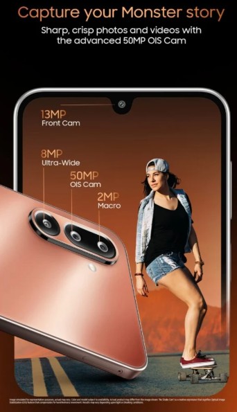 Samsung Galaxy M36 дизайн