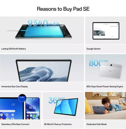 Oppo Pad SE характеристики