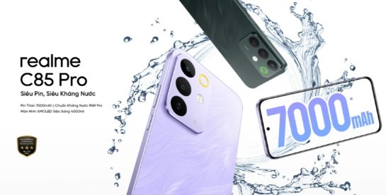 Realme C85 Pro Обзор: новые C85 Pro и C85 5G официально представлены во Вьетнаме Realme C85 Pro обзор — характеристики, цена и отличия от C85 5G