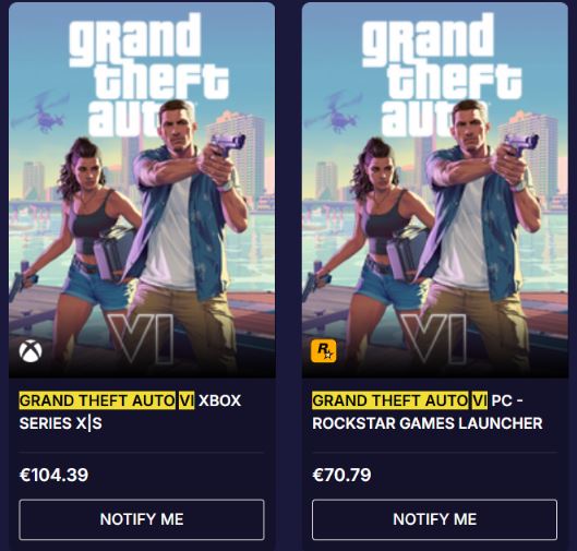 GTA 6: утечка цен $99.99 за Xbox и $70.79 за PC — что это значит GTA 6: утечка цен $99.99 за Xbox и $70.79 за PC — ноябрь 2026