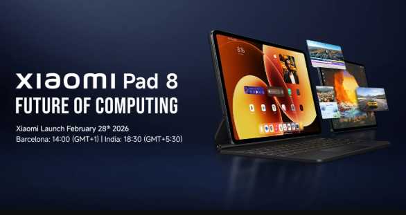 Xiaomi Pad 8: запуск в Индии 28 февраля с Snapdragon 8s Gen 4 и батареей 9200 мАч Xiaomi Pad 8: запуск в Индии 28 февраля, Snapdragon 8s Gen 4 и батарея 9200 мАч