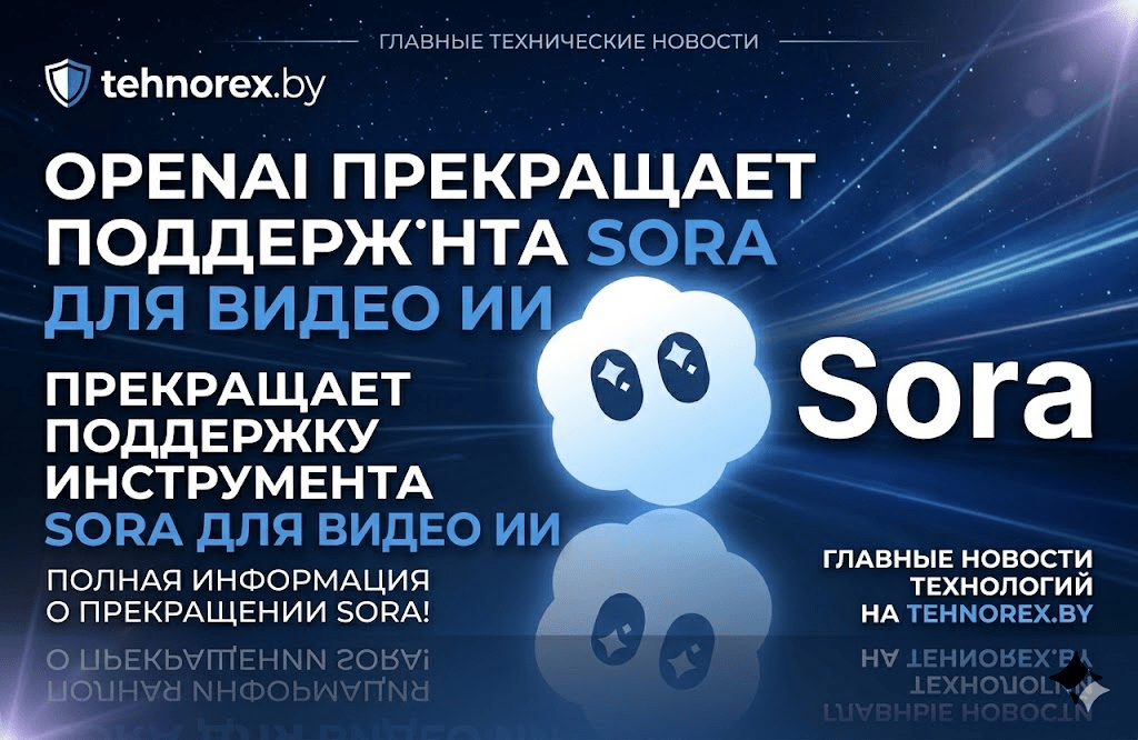 OpenAI закрывает Sora: что пошло не так с главным генератором видео на ИИ OpenAI закрывает Sora: причины провала генератора видео и разрыв контракта с Disney